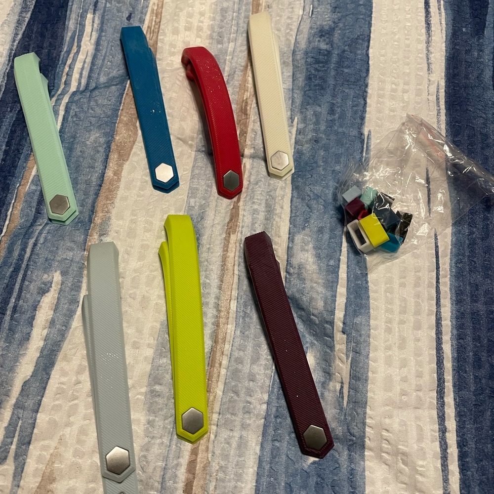 Fitbit bands.